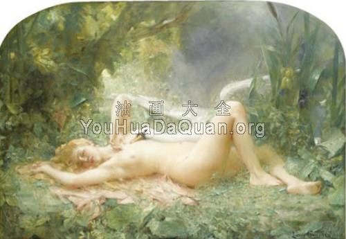 Le Triomphe du cygne - 里昂·弗朗索瓦·科梅尔